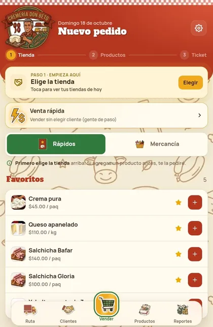 Captura de Cremería Don Beto