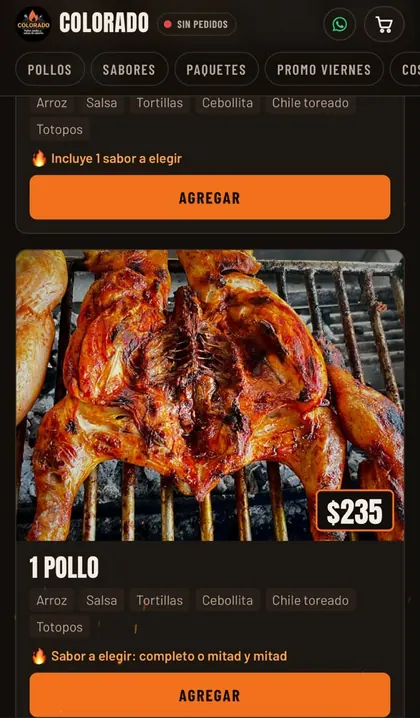 Captura de Pollos Colorado